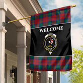 Clan Byres Tartan Crest Black Garden Flag DP89 Clan Byres Tartan Today